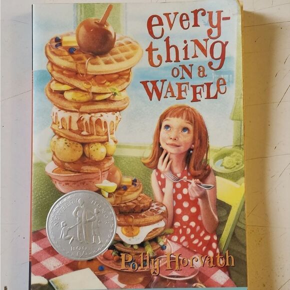 5/$21 ❤️ KIDS BOOK EVERYTHING ON A WAFFLE - Picture 1 of 4